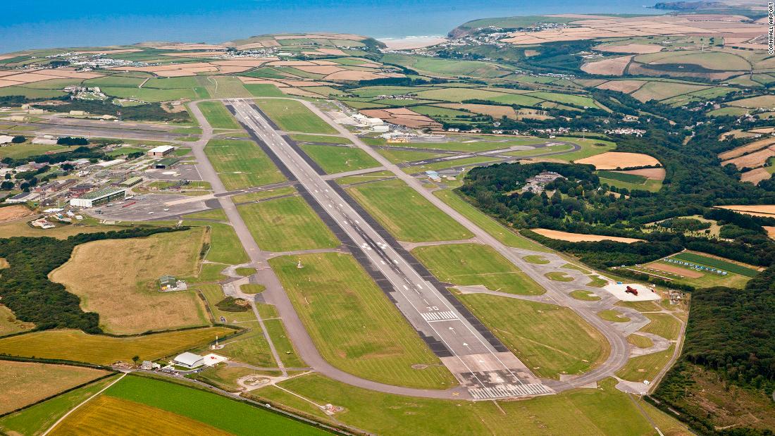 How this airport was transformed into a spaceport