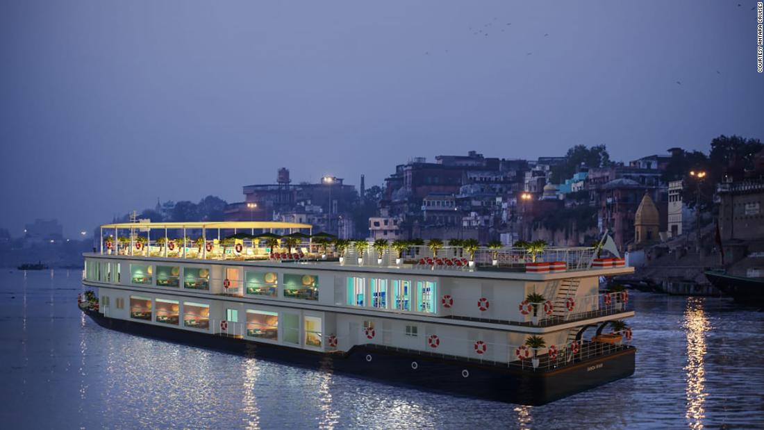 The world’s longest river cruise will sail India’s Ganges