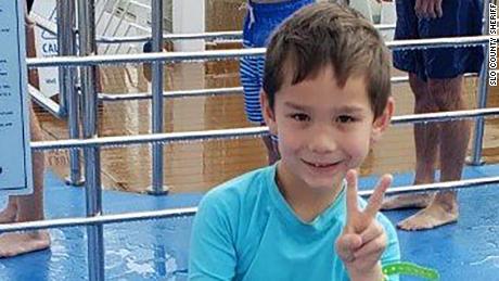 Boy missing after he was swept away during the storm. Kyle Doan