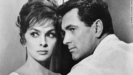 Gina Lollobrigida and Rock Hudson in &quot;Come September&quot; (1961).
