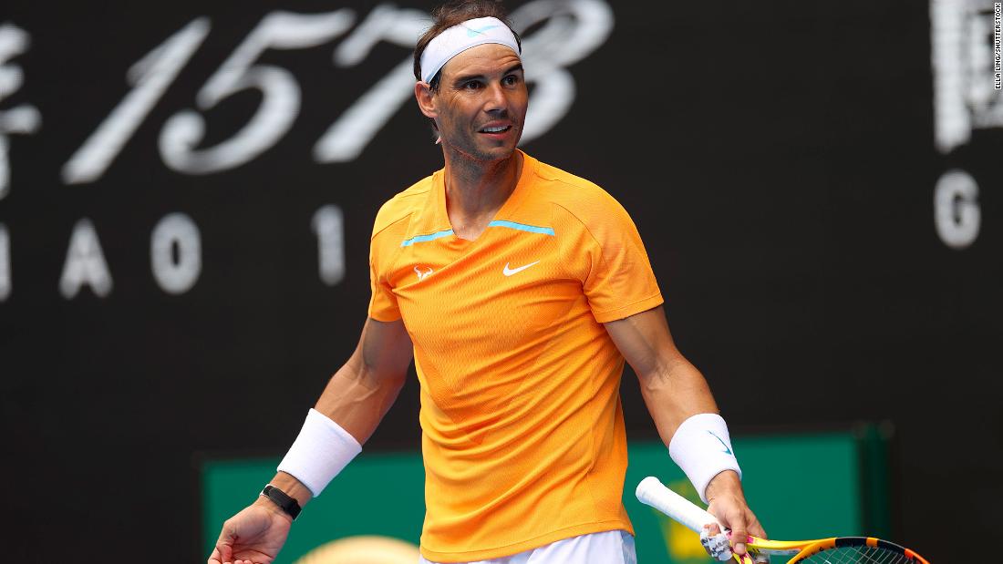 'The ball boy took my racket': Nadal suffers dampener snafu at Australian Open