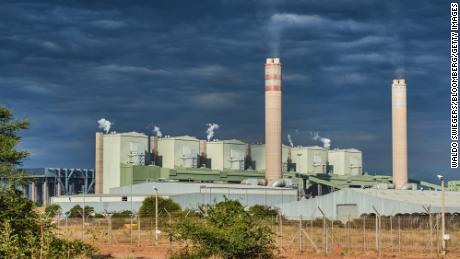 Vapor rises from chimneys at Eskom&#39;s Medupi coal-fired power station in Lephalale, South Africa, on Thursday, May 19, 2022.
