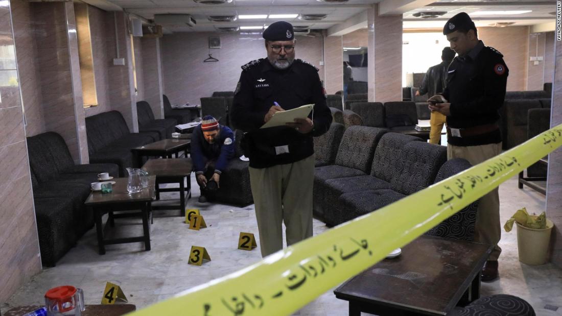 Prominent Pakistani lawyer shot dead inside court building, police say