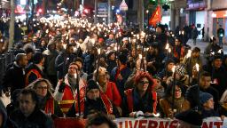 230118124818 french pensions reform plan protest 0117 hp video France strikes: Workers walk out in mass protests against plans to raise the retirement age