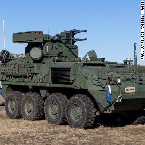 Pentagon announces new security aid for Ukraine, including for the first time Stryker armored vehicles