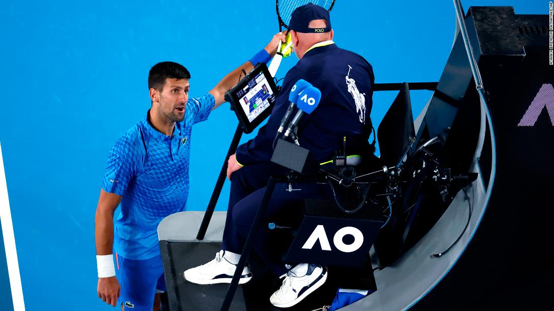 'The guy's drunk out of his mind': Djokovic demands fan get kicked out of Australian Open match