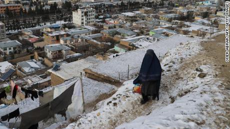 Freezing temperatures swept Afghanistan&#39;s Badakhshan province on January 18, 2023. 