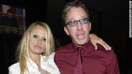 Pamela Anderson and Tim Allen in 2001.