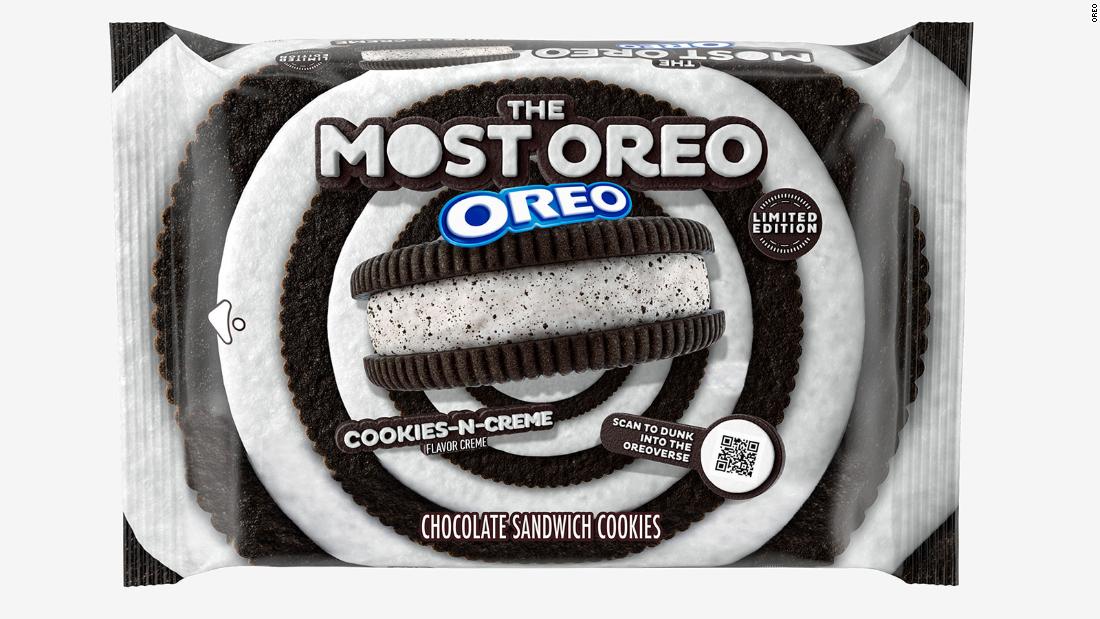 Oreo's newest cookie is an Oreo stuffed with Oreos