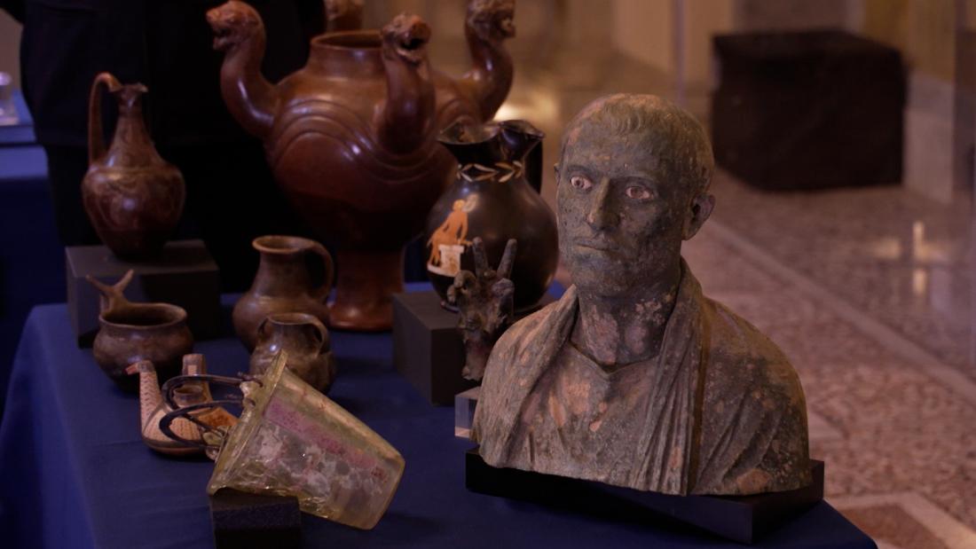 US billionaire banned from acquiring antiquities. See some of the returned artifacts – CNN Video