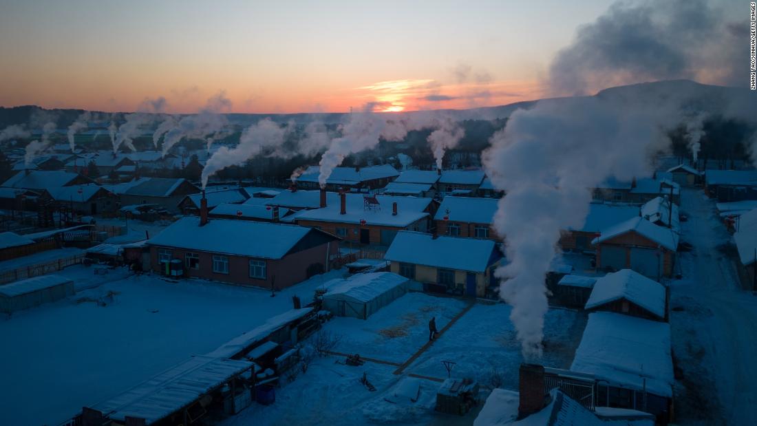 China’s northernmost city just saw its coldest day ever