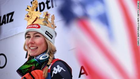 Mikaela Shiffrin: &#39;Holy crap, that was really good skiing!&#39; Mom tells US skier after she breaks landmark record