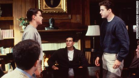 (From left) Matt Damon, Randall Batinkoff and Brendan Fraser in &#39;School Ties.&#39;