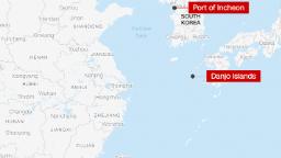 230125110906 map japans danjo islands hp video Jin Tian cargo ship capsizes off coast of Japan with 22 aboard