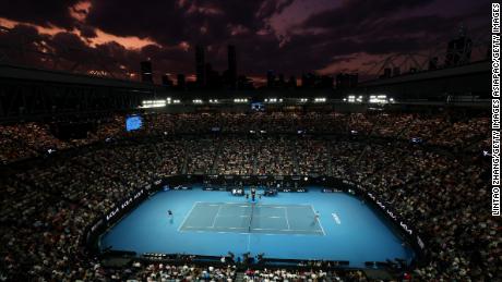 Four Australian Open spectators &#39;revealed inappropriate flags and symbols and threatened security guards,&#39; organizer says