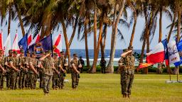230127014546 01 usmc guam base ceremony 012623 hp video MCB Camp Blaz: US Marines officially opens first new base in 70 years on island of Guam