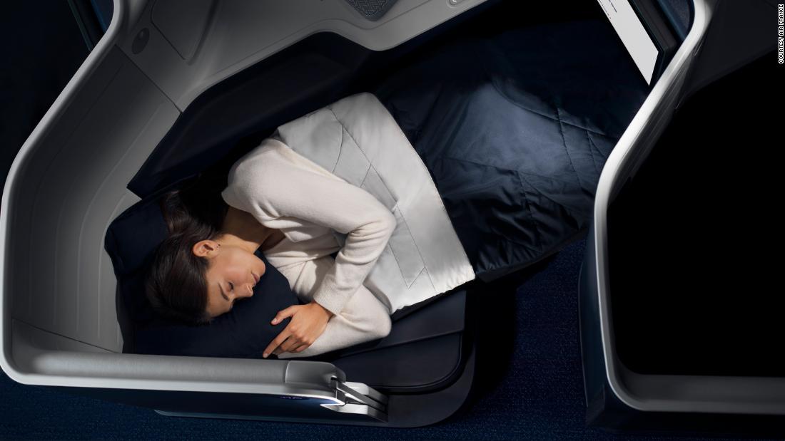 Inside Air France’s new business class cabin
