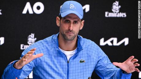 Novak Djokovic says his father had &#39;no intention whatsoever to support any kind of war initiatives&#39;
