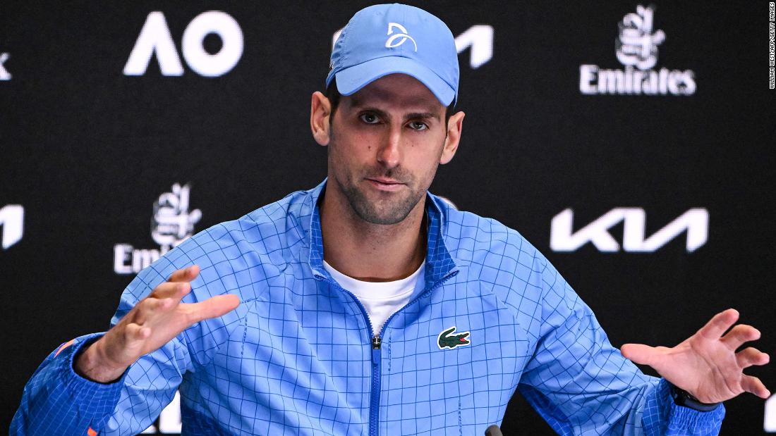 Novak Djokovic says his father had 'no intention whatsoever to support any kind of war initiatives'