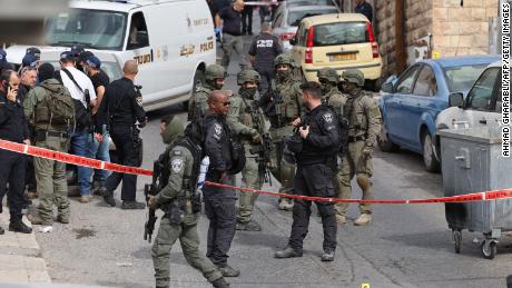 Two wounded in shooting in Jerusalem, police say, after synagogue attack leaves seven dead