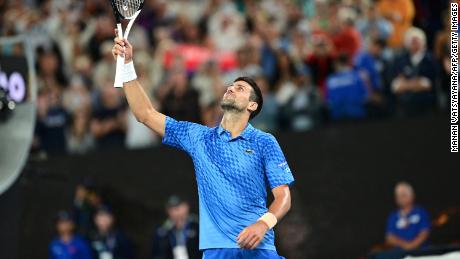 Djokovic has not lost in Melbourne since 2018. 