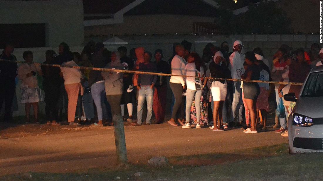Eight people dead as gunmen open fire at birthday party in South Africa