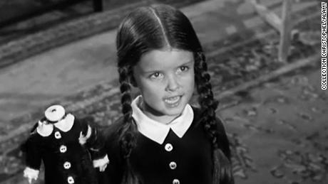 Lisa Loring as Wednesday Addams in &quot;The Addams Family&quot; in 1965