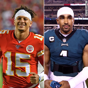 Having two starting Black quarterbacks in Super Bowl for first time is 'special,' says Patrick Mahomes