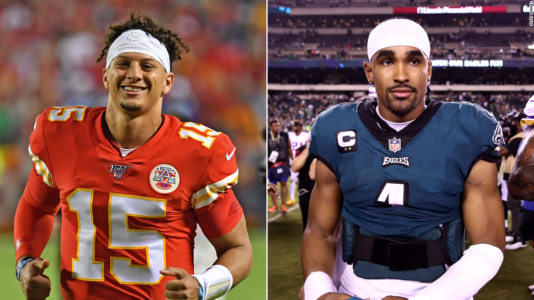 Having two starting Black quarterbacks in Super Bowl for first time is 'special,' says Patrick Mahomes