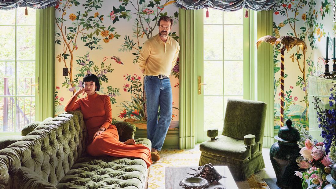 Lily Allen and David Harbour show off their eccentric Brooklyn townhouse