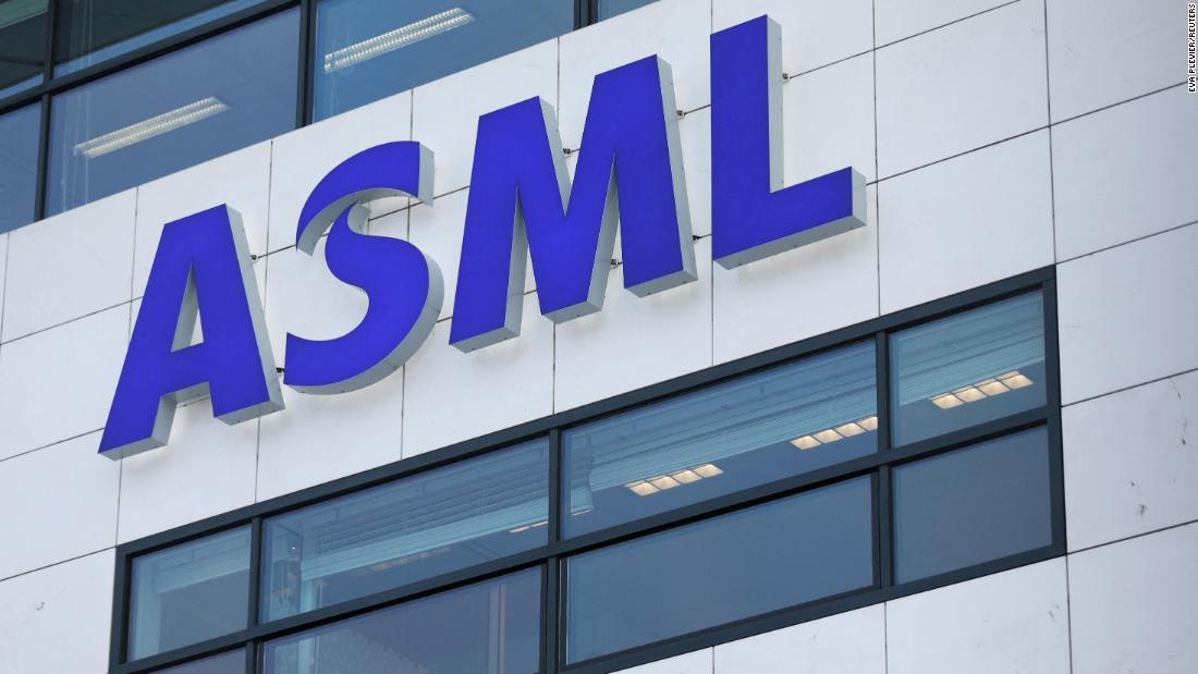 ASML says 'rules are being finalized' on chip export controls to China