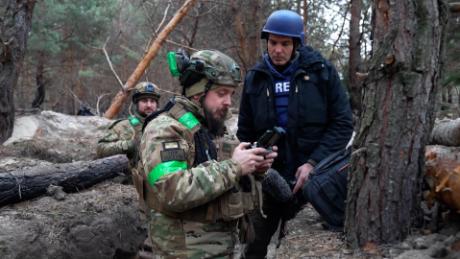 CNN goes to Ukraine front lines with key drone unit