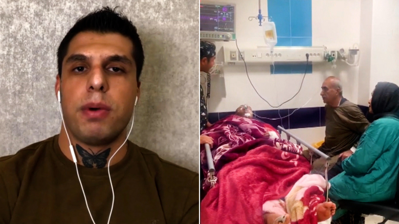 Exclusive: Protester who survived Iranian regime's brutal crackdown speaks to CNN 