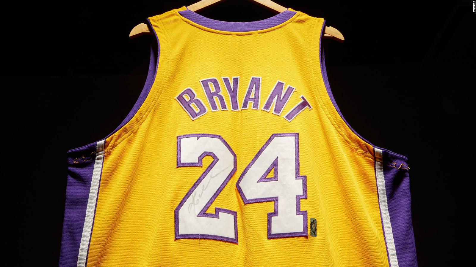 Kobe Bryants Mvp Jersey Could Fetch Up To 7 Million At Auction Cnn 0630