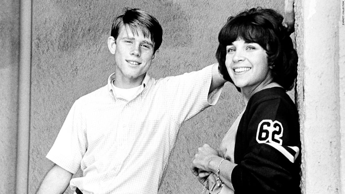 Williams and Ron Howard starred together in the film &quot;American Graffiti&quot; in 1973.