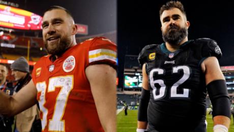 The Kelce brothers&#39; mom might have something to do with the Super Bowl on February 12.