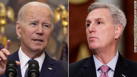 Biden invites congressional leaders -- including McCarthy -- to meet May 9 on debt limit