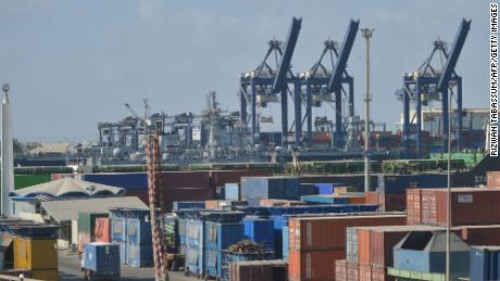 Pakistan&#39;s usually bustling ports, like this one in Karachi, have ground to a halt as the country grapples with a severe shortage of foreign currency.