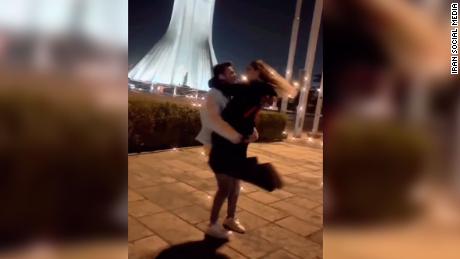 Iranian couple handed prison sentence for dancing in the streets 