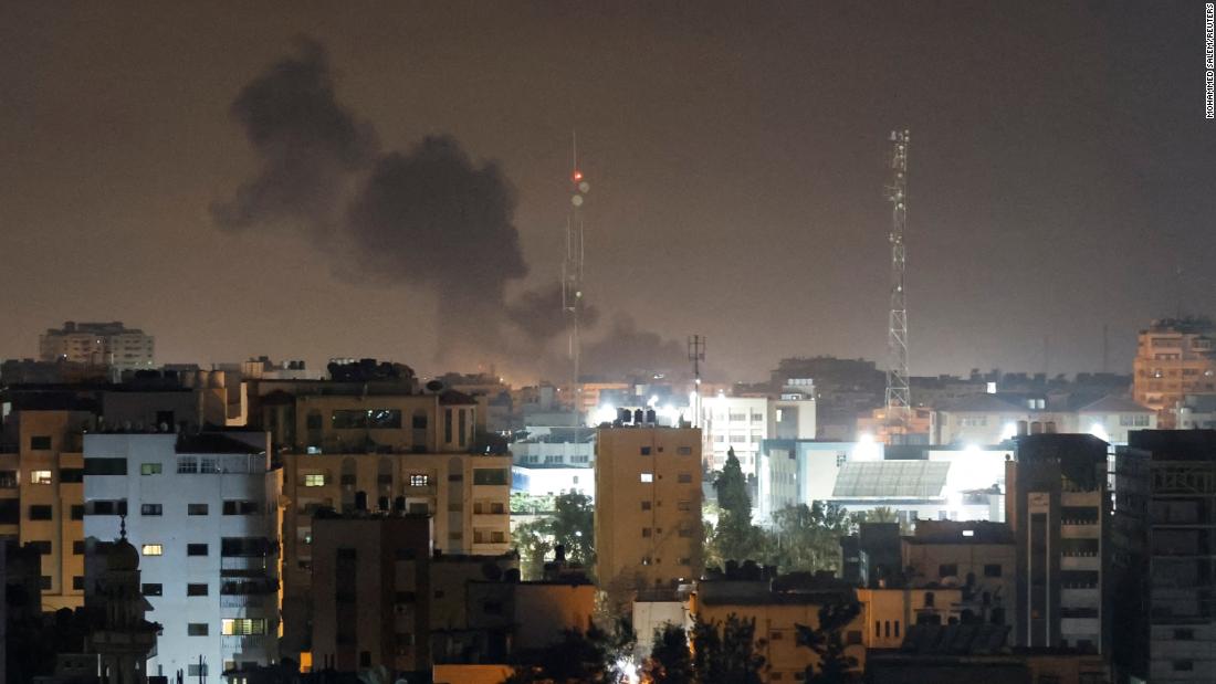 Israel targets Gaza with airstrikes after intercepting rocket attack
