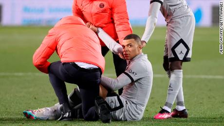 Mbappé faces a race to get fit in time for PSG&#39;s first game against Bayern Munich in the Champions League.