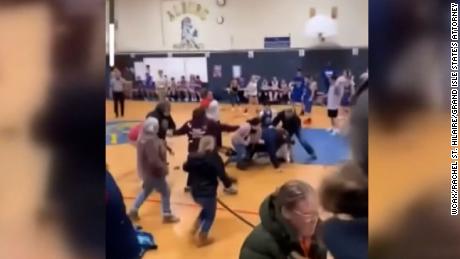 Man dies following brawl at middle school basketball game