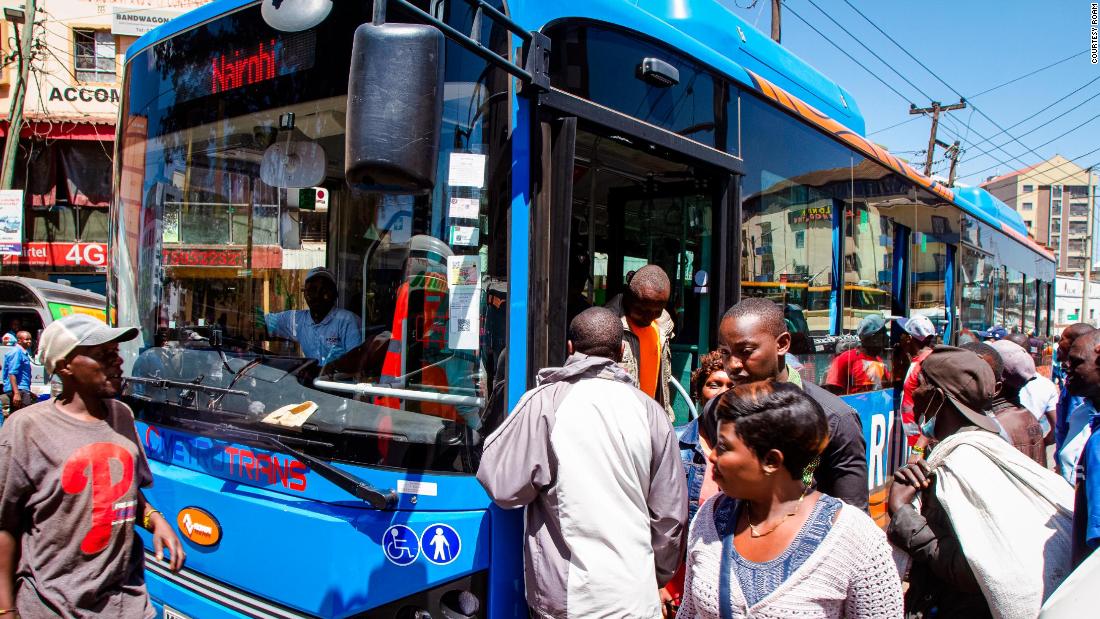 The Roam Rapid can seat up to 90 people and has a range of over 360 kilometers (224 miles). The bus has undergone four pilot schemes and is currently being trialed on Thika Road, a major highway in the capital.  