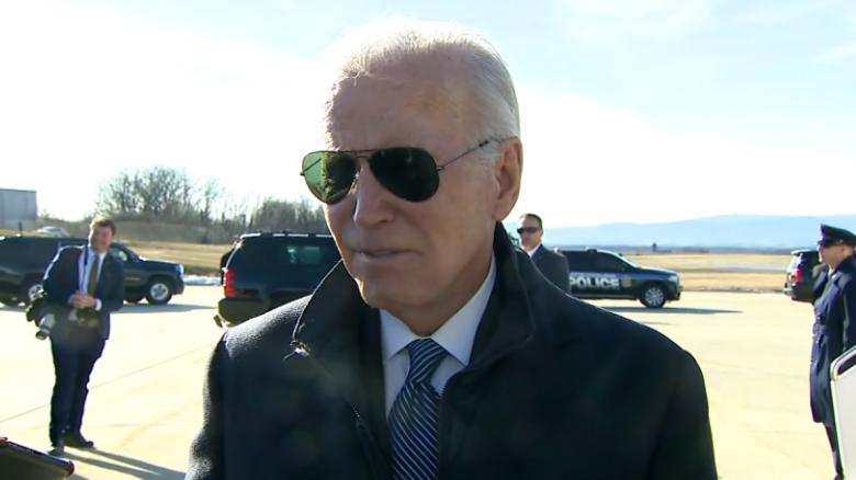 Hear what Biden said after suspected Chinese spy balloon was shot down