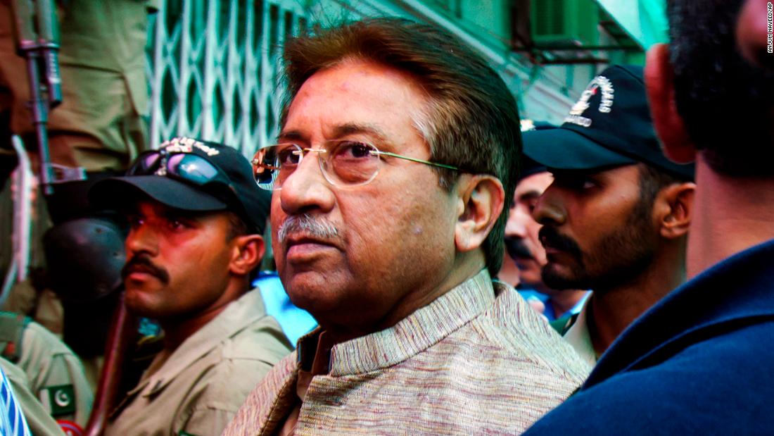 Musharraf arrives at an anti-terrorism court in Islamabad in April 2013. A Pakistani court rejected Musharraf&#39;s request for a bail extension and ordered his arrest in a case he was facing over the detention of judges in 2007. In August 2013, a Pakistani court &lt;a href=&quot;https://www.cnn.com/2013/08/20/world/asia/pakistan-pervez-musharraf-charges/&quot; target=&quot;_blank&quot;&gt;indicted Musharraf&lt;/a&gt; on murder charges in connection with the 2007 assassination of Pakistani Prime Minister Benazir Bhutto. He denied any involvement in Bhutto&#39;s death.