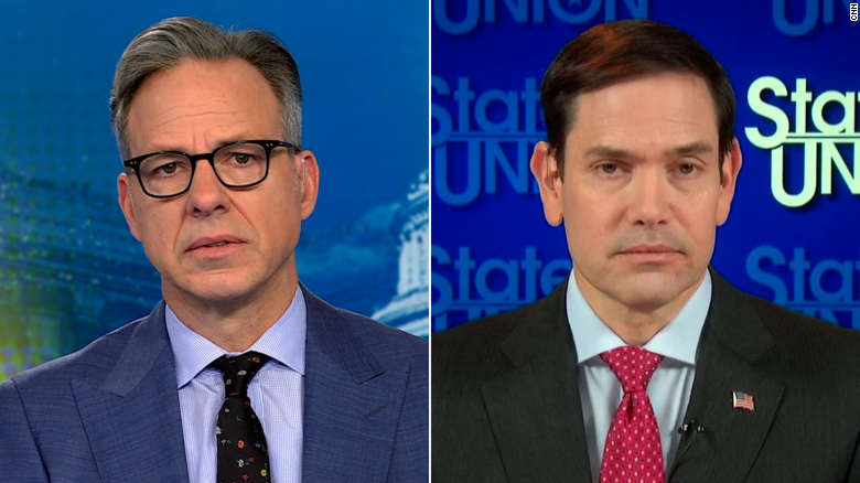 Tapper asks Rubio about claims of spy balloons during Trump administration