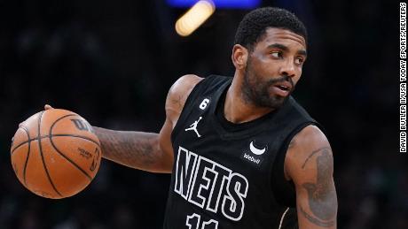 Brooklyn Nets guard Kyrie Irving has averaged 27.7 points, 5.3 assists, and 5.1 rebounds per game in 40 games this season, helping the Nets to a 32-20 record.