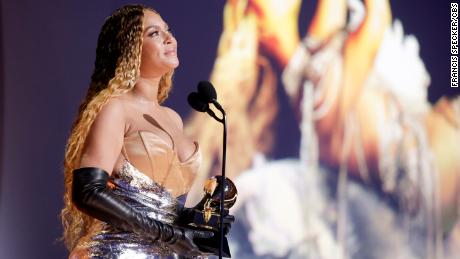 Beyonce at THE 65TH ANNUAL GRAMMY AWARDS, broadcasting live Sunday, February 5, 2023 