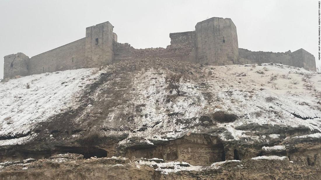 Ancient castle used by Romans and Byzantines destroyed in Turkey earthquake