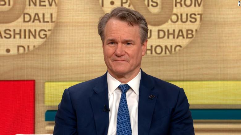 Bank of America CEO predicts impact on economy amid China and US tensions 